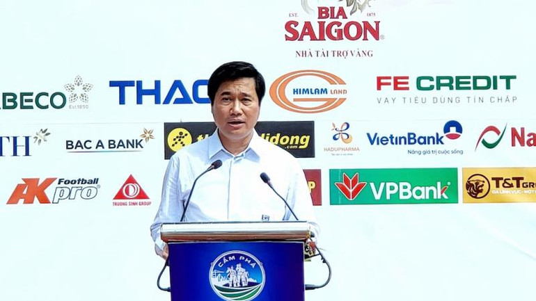 Chủ tịch UBND tỉnh Quảng Ninh Nguyễn Tường Văn phát biểu tại Lễ khai mạc.