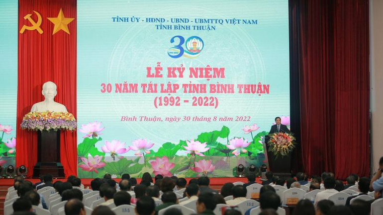 Quang cảnh buổi lễ.