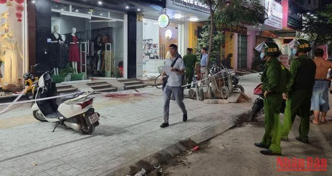 Hiện trường vụ án.