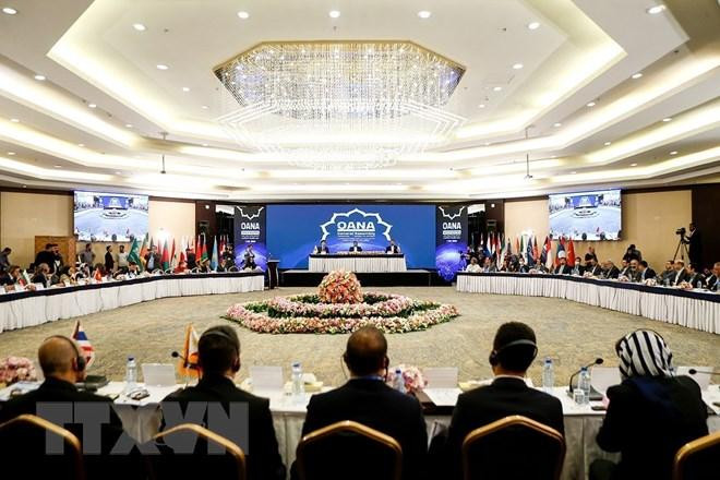 Đại hội đồng OANA lần thứ 18 diễn ra từ ngày 23-26/10/2022. (Ảnh: TTXVN) Đại hội đồng OANA lần thứ 18 diễn ra từ ngày 23-26/10/2022. (Ảnh: TTXVN)