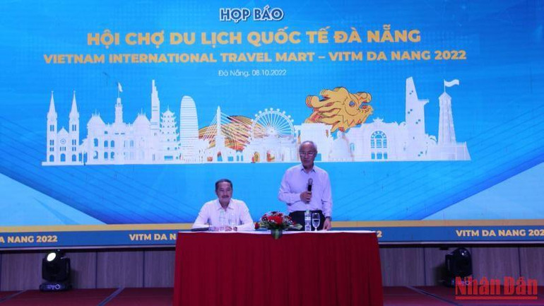 Đà Nẵng họp báo về Hội chợ Du lịch Quốc tế Đà Nẵng (VITM Đà Nẵng 2022).