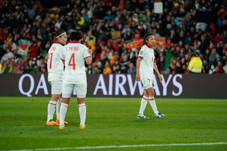 Các nữ cầu thủ Việt Nam