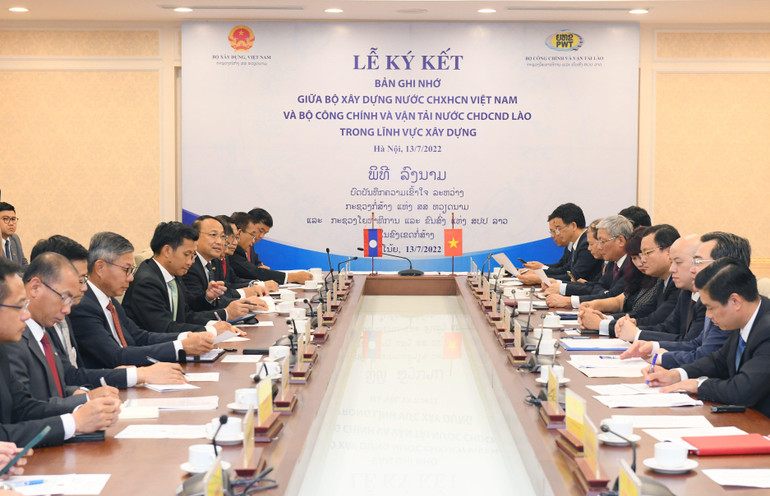 Quang cảnh buổi làm việc. (Ảnh: Thành Đạt)