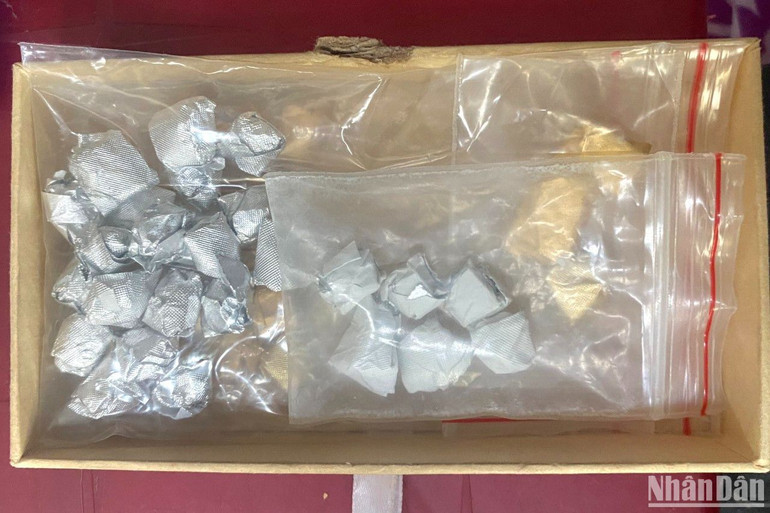 Tang vật thu giữ. (Ảnh Công an cung cấp)