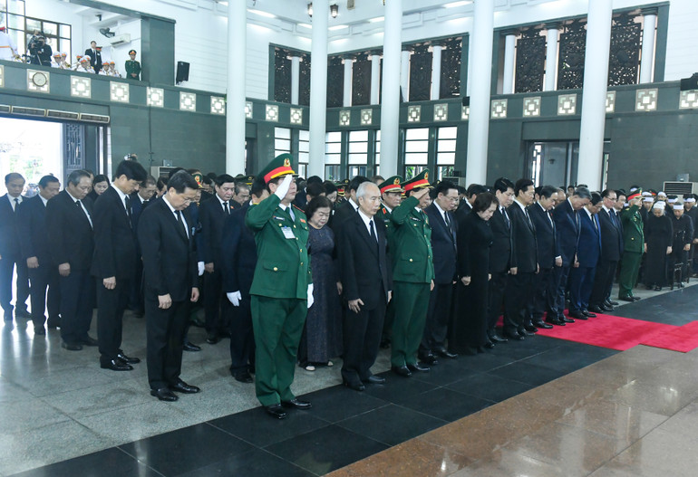 Toàn cảnh Lễ viếng Tổng Bí thư Nguyễn Phú Trọng: Trang nghiêm và xúc động ảnh 50