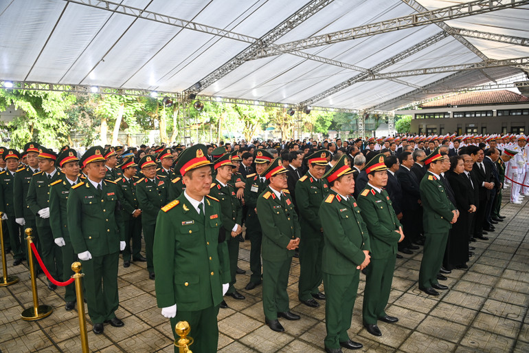 Toàn cảnh Lễ viếng Tổng Bí thư Nguyễn Phú Trọng: Trang nghiêm và xúc động ảnh 31