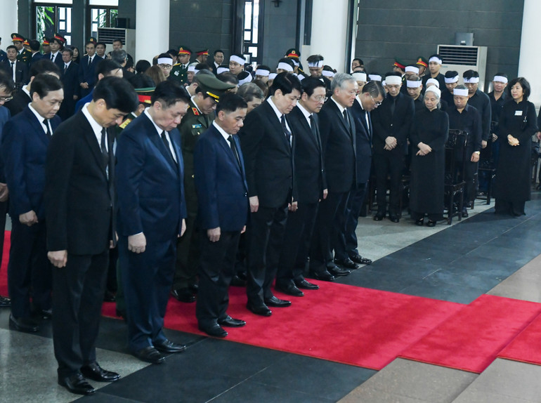 Toàn cảnh Lễ viếng Tổng Bí thư Nguyễn Phú Trọng: Trang nghiêm và xúc động ảnh 103