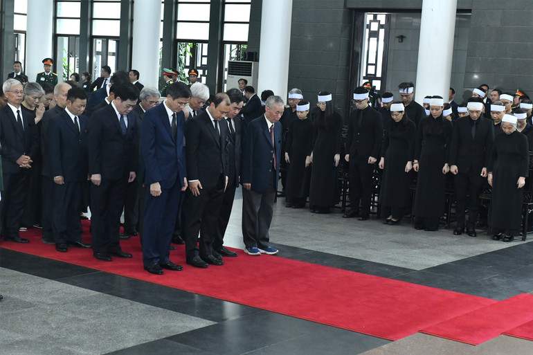 Toàn cảnh Lễ viếng Tổng Bí thư Nguyễn Phú Trọng: Trang nghiêm và xúc động ảnh 195