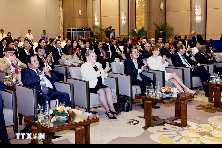 Đại biểu dự khai mạc hội nghị. (Ảnh: Doãn Tấn/TTXVN)