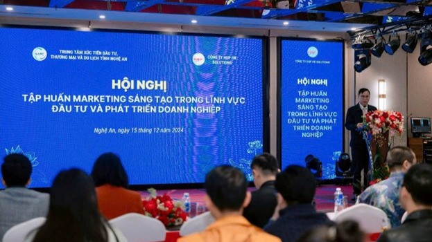 Tập huấn Marketing sáng tạo trong lĩnh vực đầu tư và phát triển doanh nghiệp.