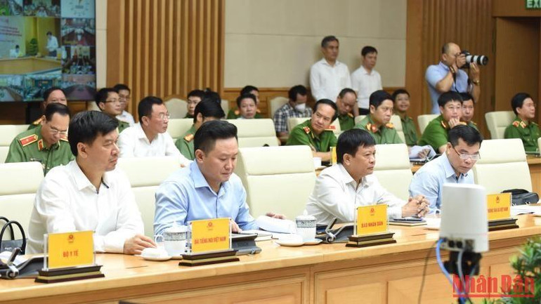 Các đại biểu tham dự hội nghị. (Ảnh: TRẦN HẢI)