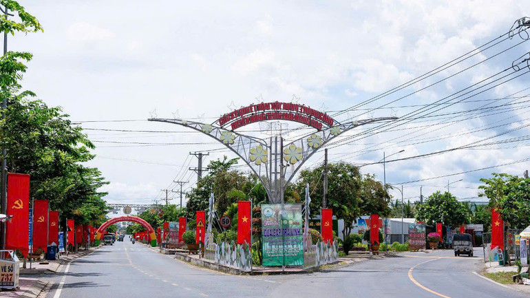 Trung tâm huyện Cầu Kè, tỉnh Trà Vinh. Trung tâm huyện Cầu Kè, tỉnh Trà Vinh.