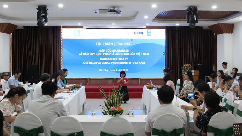 Đại diện UNDP cũng chia sẻ tại Hội nghị.