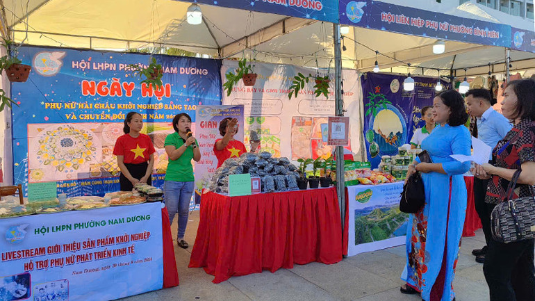 Phong trào Hội phụ nữ phường Nam Dương sôi động và gắn kết hội viên.