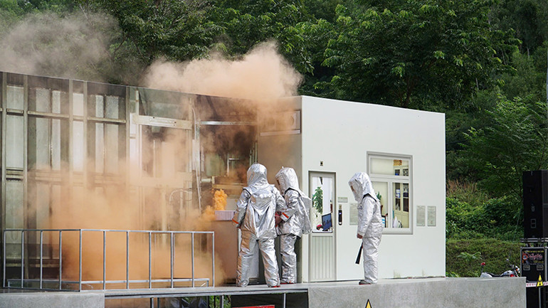 Diễn tập về tình huống mất an ninh, an toàn nguồn phóng xạ nhóm A