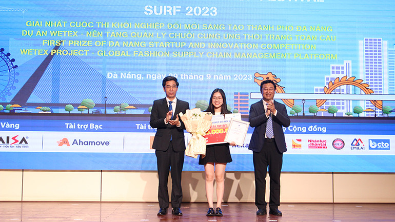 Dự án Wetex nhận giải Nhất.