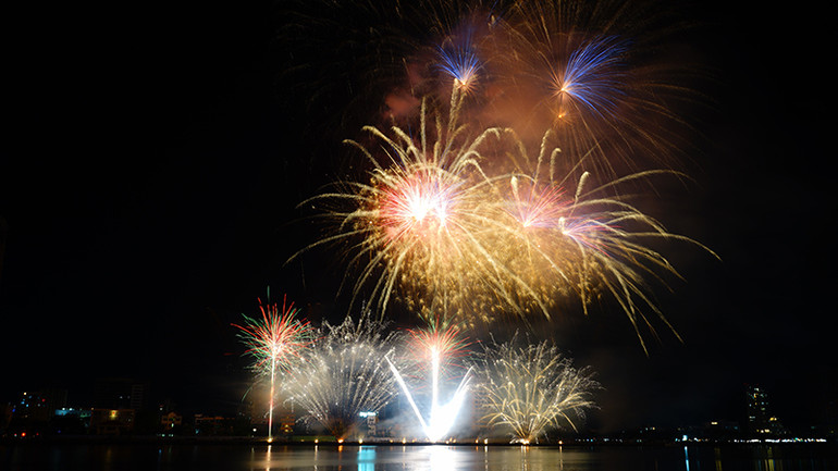 Đội Canada với màn trình diễn có tên “Cực quang” Đội Canada với màn trình diễn có tên “Cực quang”