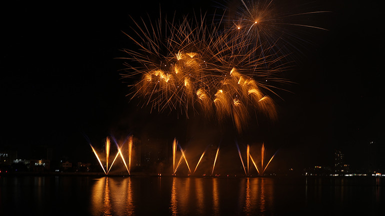 Màn trình diễn của đội Italia.