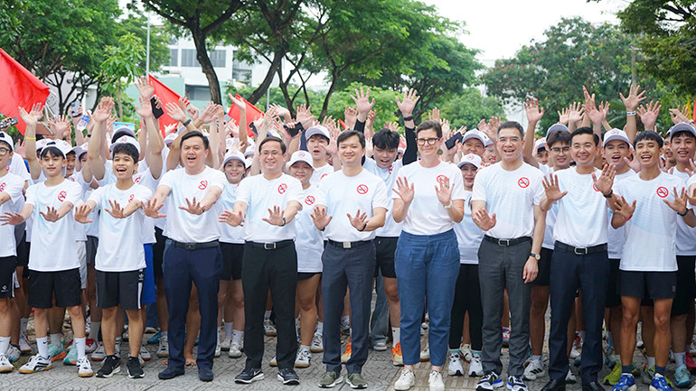 Nói không với thuốc lá.