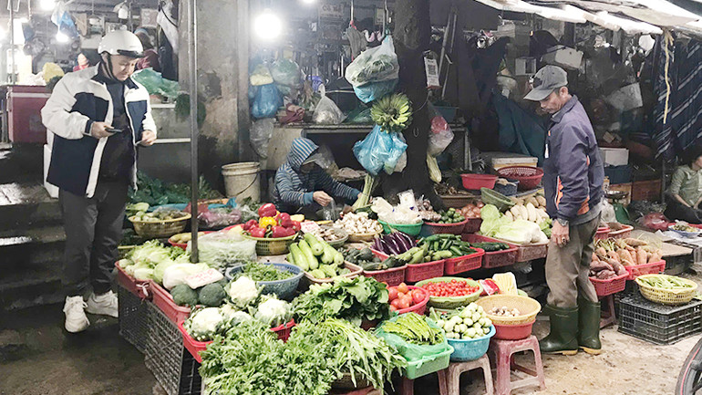 Nhiều loại rau tăng giá gấp đôi.