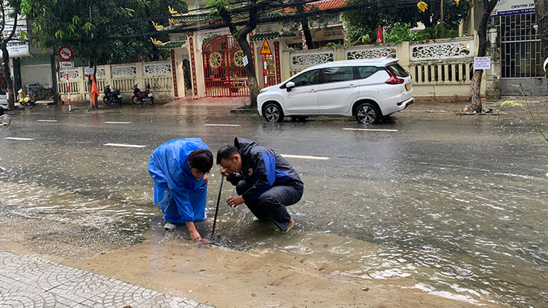 Khơi thông cống rãnh.