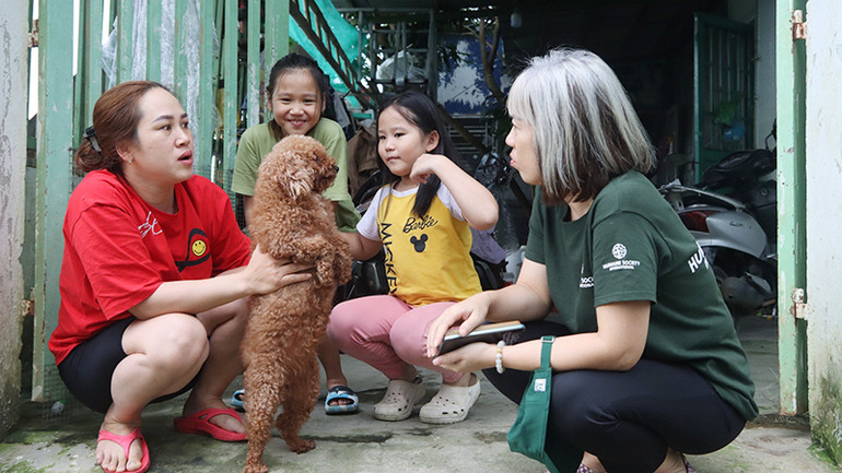 Đà Nẵng: Bảo vệ động vật đồng hành trong thiên tai ảnh 1 Đà Nẵng: Bảo vệ động vật đồng hành trong thiên tai ảnh 1