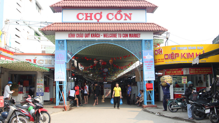 Chợ Cồn là một biểu tượng đặc trưng trong lĩnh vực kinh tế, văn hóa tiêu biểu của thành phố Đà Nẵng.