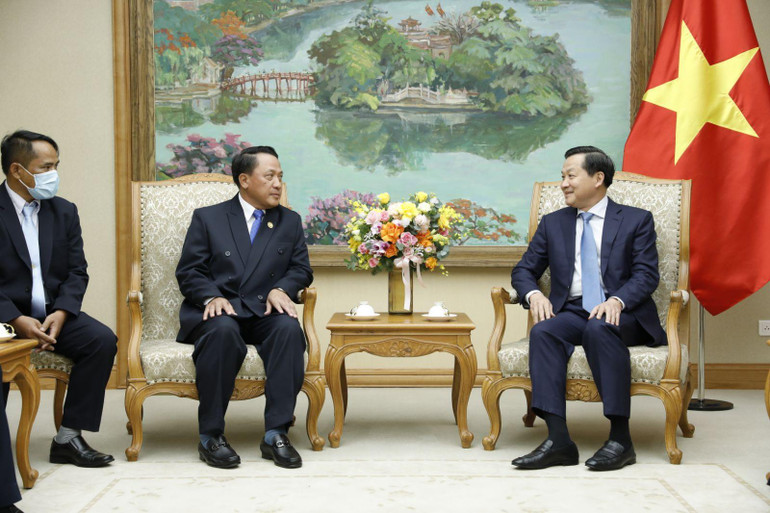 Tăng cường hợp tác tài chính Việt Nam-Lào ảnh 1