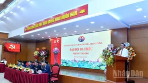Quang cảnh Đại hội Đảng bộ cơ quan Ủy ban Kiểm tra Trung ương nhiệm kỳ 2025-2030. (Ảnh: ĐĂNG KHOA)