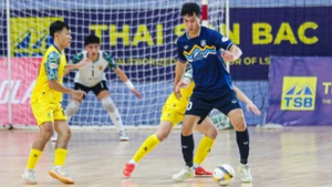 Thái Sơn Nam nhanh chóng trở lại ngôi đầu bảng ở giải Futsal HDBank Vô địch quốc gia 2025 sau trận thắng trước Sài Gòn TiTans 5-1.