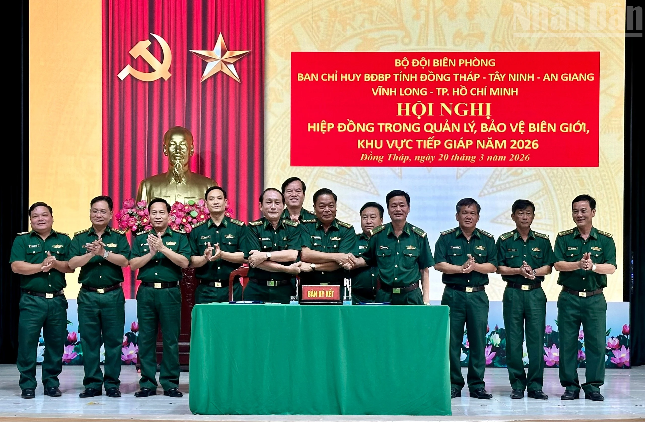 Hội nghị hiệp đồng biên phòng 2026: Tăng cường phối hợp bảo vệ biên giới đất liền và biển