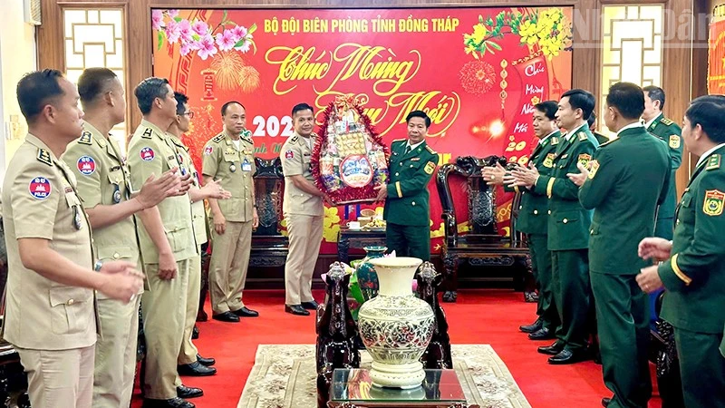 Lực lượng biên phòng Việt Nam - Campuchia tăng cường hợp tác đảm bảo an ninh biên giới