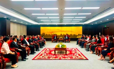 Chủ tịch Ủy ban nhân dân thành phố Đà Nẵng chủ trì tiếp đoàn lãnh đạo cấp cao tỉnh Ubon Ratchathani, Thái Lan.