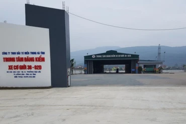 Trung tâm Đăng kiểm 38-02D tại Hồng Lĩnh.