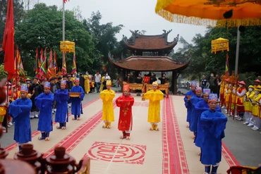 Lễ tế Đức Quốc Tổ Lạc Long Quân.