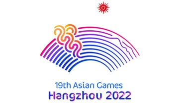 Logo ASIAD 19. (Ảnh: Tân Hoa Xã)