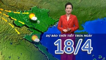 [Video] Dự báo thời tiết trưa ngày 18/4/2025: Nắng nóng lan rộng trên nhiều tỉnh thành