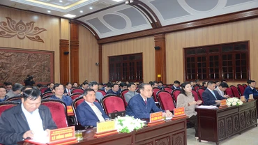 Các đại biểu dự hội nghị.