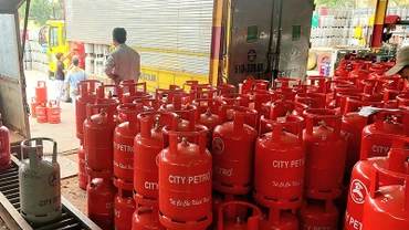 Giá gas tại Thành phố Hồ Chí Minh tăng 26.000 đồng/bình 12kg