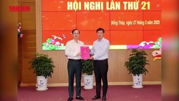 [Video] Chuẩn y ông Trần Trí Quang giữ chức Phó Bí thư Tỉnh ủy Đồng Tháp