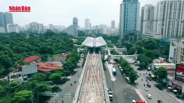 [Video] Hà Nội phân luồng, tổ chức giao thông phục vụ thi công ga ngầm S12