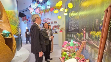 Giới thiệu sản phẩm nông nghiệp xuất khẩu của Việt Nam tại EXPO 2025 Osaka. 