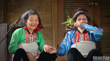 Nét đẹp văn hóa của người Mảng Lai Châu. (Ảnh: VŨ LINH)