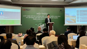Hội thảo thu hút đông đảo đại diện doanh nghiệp tham dự (Ảnh: HNV).