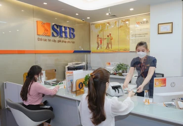 Giao dịch khách hàng tại SHB.