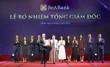 Lễ bổ nhiệm Tổng Giám đốc SeABank Lê Quốc Long.