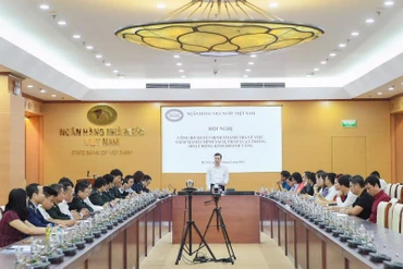 Quang cảnh buổi lễ công bố quyết định thanh tra.