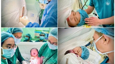 Chị T. được gây tê ngoài màng cứng và phẫu thuật lấy thai thành công tại bệnh viện Từ Dũ.