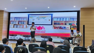 Các đội dự thi đã có sự chuẩn bị công phu giới thiệu về "Không gian văn hóa Hồ Chí Minh".