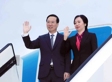 [Ảnh] Chủ tịch nước và Phu nhân kết thúc tốt đẹp chuyến thăm chính thức Nhật Bản